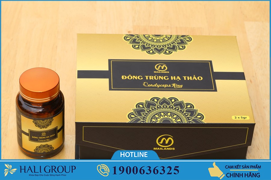 Đông Trùng Hạ Thảo Mailands - sản phẩm "vàng" cho sức khỏe của bạn