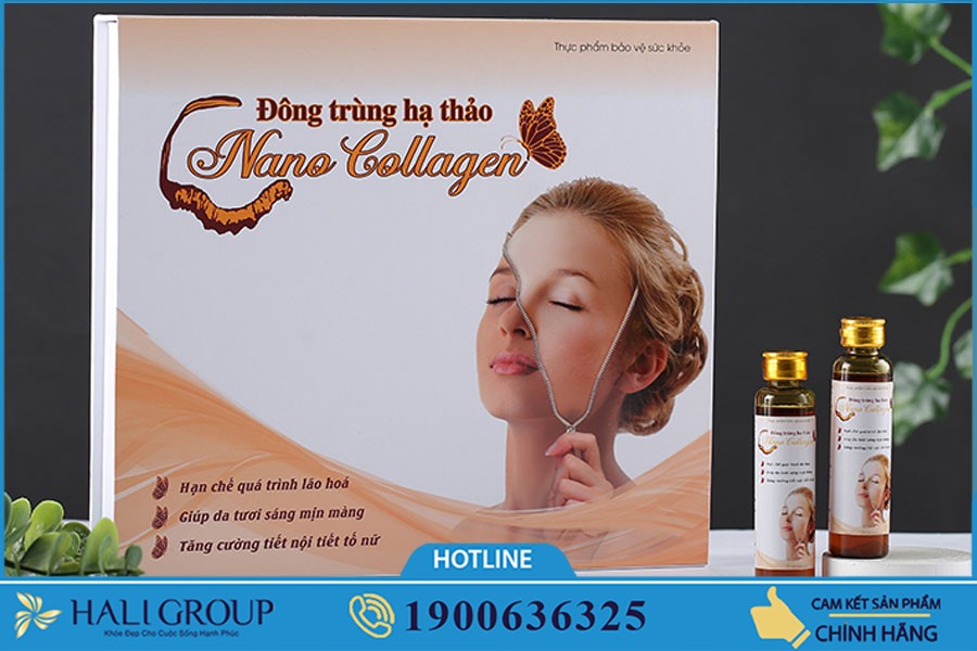 Nước Uống Nano Collagen Đông Trùng Hạ Thảo - thực phẩm tuyệt vời cho phái đẹp có mong muốn chăm sóc da và bồi bổ sức khỏe