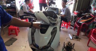 Dán keo 3 lớp bảo vệ xe sh giá cả tốt tại shsaigon quận 5